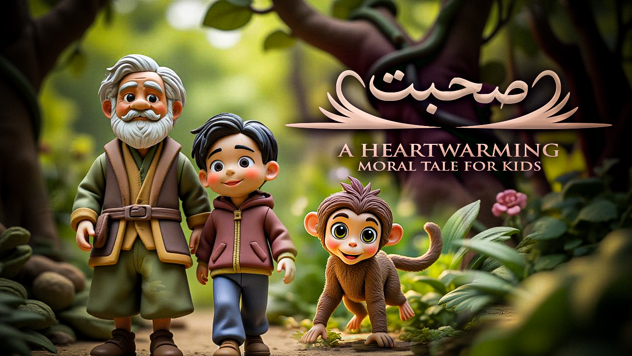 Sohbat - Monkey & the Orphan Boy | A Heartwarming Moral Tale for Kids